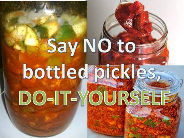 Say NO to bottled pickles !!! ???