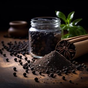 Homemade Black Pepper Powder